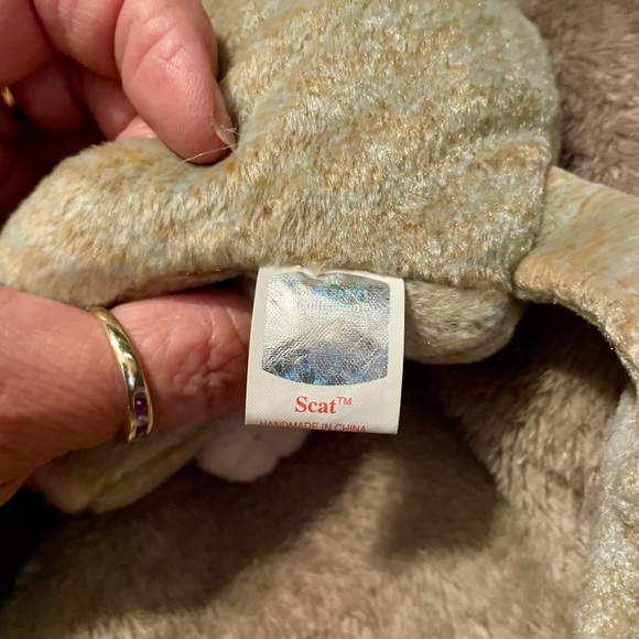 RARE Ty Beanie Baby Scat EXCELLENT CONDITION 1999/1998 w/ PE pellets & tag e… - Picture 4 of 5